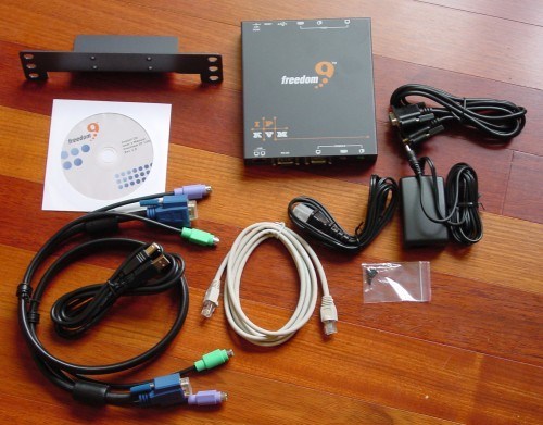 Freedom9 freeView IP 100 box contents2